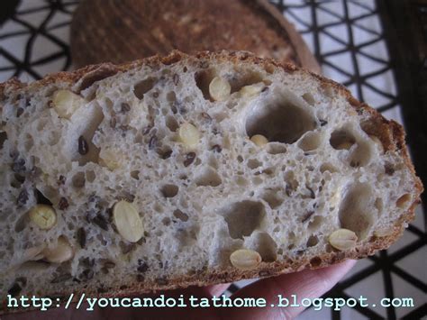 You Can Do It At Home Soy And Linseed Sourdough Full Of Goodness