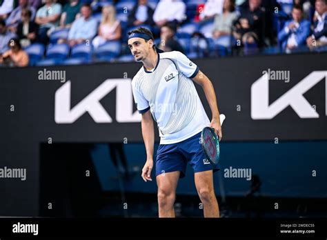 Paris France 18th Jan 2024 Lorenzo Sonego During The Australian