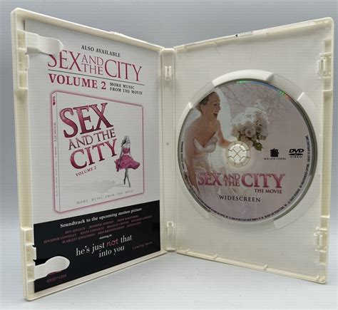 Sex And The City The Movie Dvd Widescreen Sarah Jessica Parker Kristen Davis Ebay