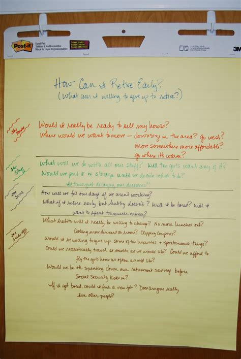 “You can retire early if you are willing to give up a few things