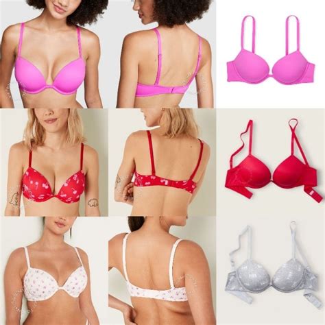 Jual Victoria Secret Pink Wear Everywhere Bra Super Push Up Level 4 32a