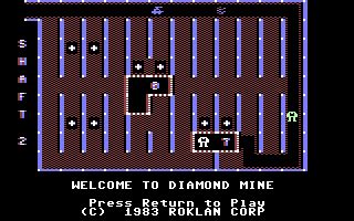 Diamond Mine - Commodore 64 Game - Download Disk/Tape - Lemon64