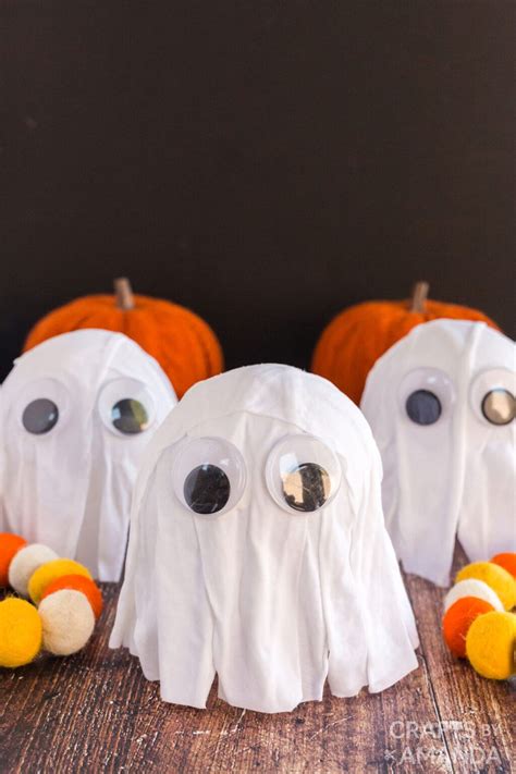 Balloon Ghosts Crafts By Amanda Halloween Crafts