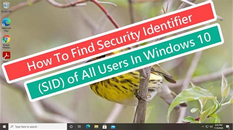 Buscar Identificador De Seguridad Sid De Todos Los Usuarios En