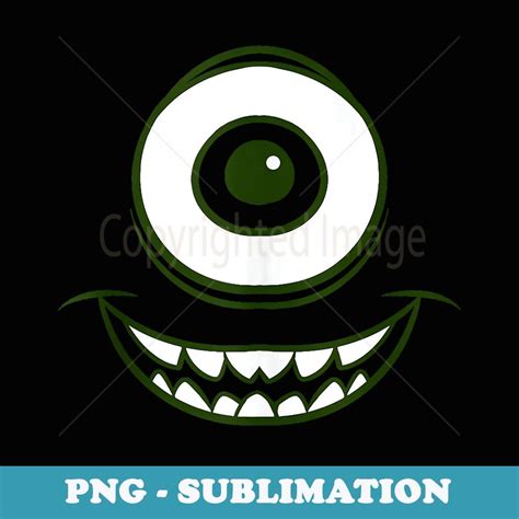 Disney Pixar Monsters Inc. Mike Wazowski Eye - Sublimation P | Inspire Uplift