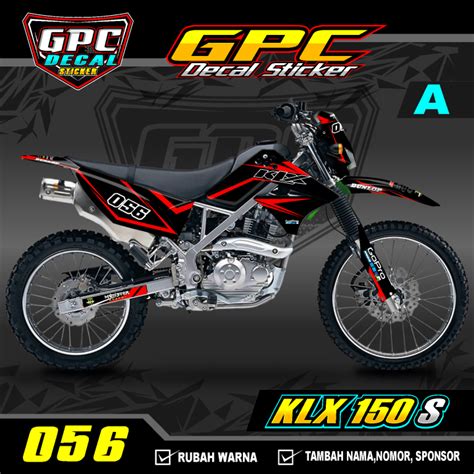 Cod Decal Sticker Klx Lama Full Body Dekal Stiker Striping