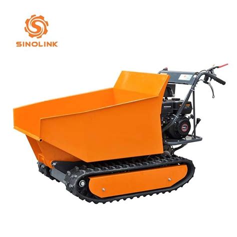 Hydraulic Tipping Mini Dumper Mini Transporter Crawler Dumper China