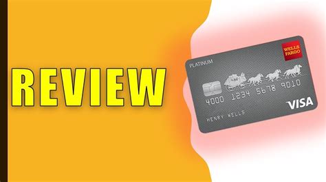 REVIEW Wells Fargo Platinum Card YouTube