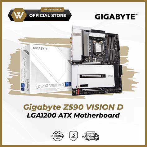 Gigabyte Z590 Vision D Lga1200 Atx Motherboard Shopee Malaysia