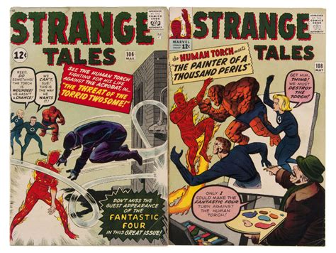 Hakes Strange Tales With Human Torch And Dr Strange Lot Of Seven