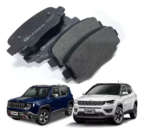 Pastilha De Freio Traseira Original Jeep Compass Renegade