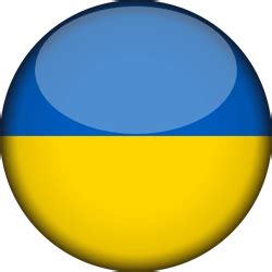 Ukraine flag icon - country flags