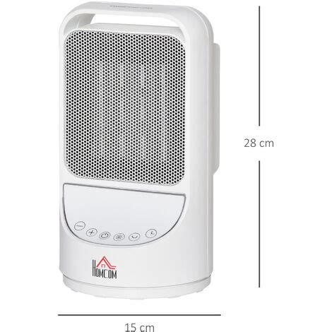 Chauffage Soufflant Oscillant W Mini Radiateur C Ramique Ptc