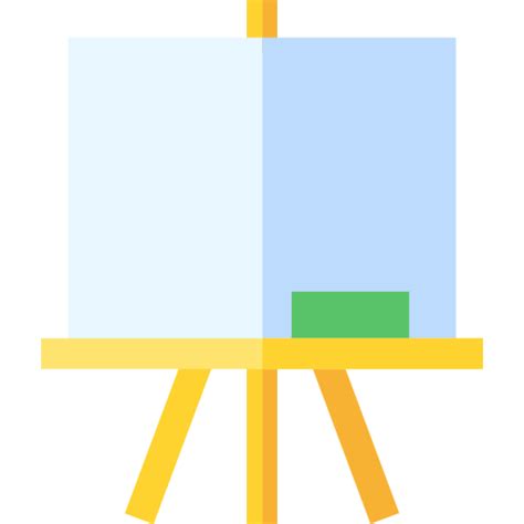 Canvas Basic Straight Flat Icon