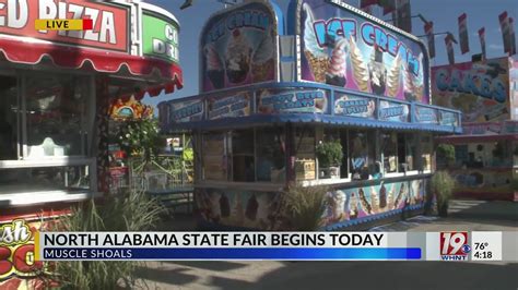 North Alabama State Fair Begins Monday Youtube