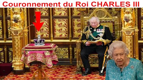 En Live Ceremonie De Couronnement Du Roi CHARLES III Successeur A La