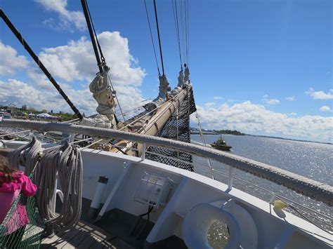 Photos Of The Japanese Navy S Giant Kaiwo Maru Tall Ship In Richmond