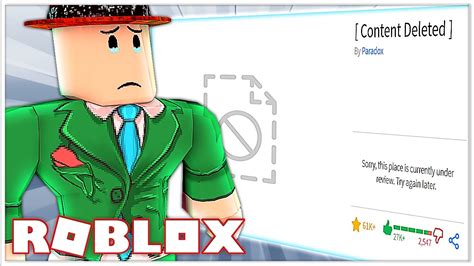 This Roblox Game Got Deleted Again Youtube