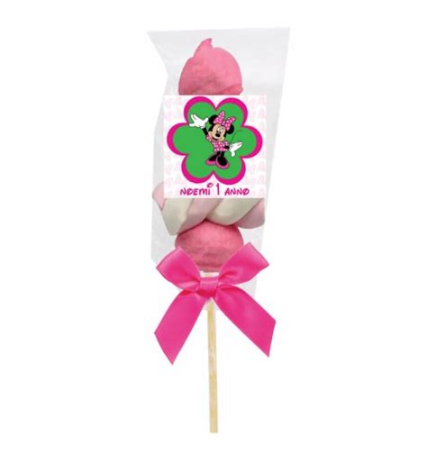 Spiedini Di Marshmallow Personalizzabili A Tema Minnie