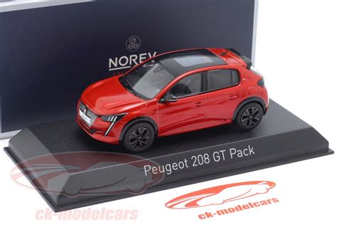 Norev Peugeot Gt Pack Bouwjaar Elixir Rood Model