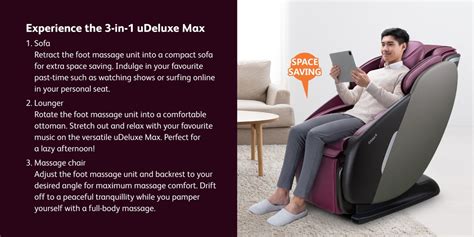 Osim Udeluxe Max Massage Chair Shopee Singapore