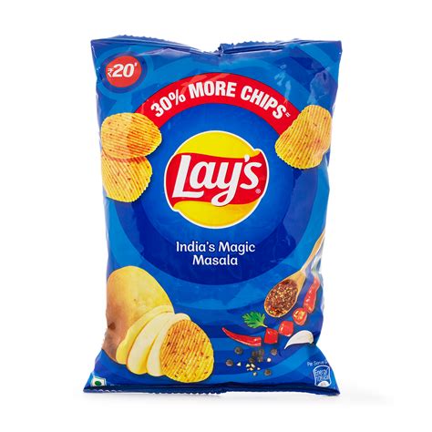 Lays ポテトチップス マジックマサラ味 - Weee!