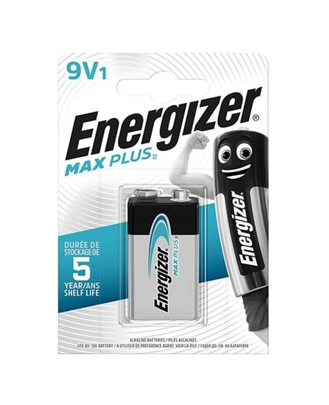 Energizer Max Plus 9V Batterie