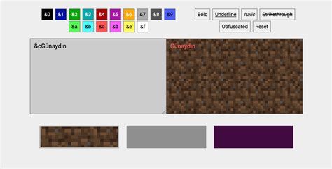 Minecraft Renk Ve Biçim Kodları Hakkında Bilmeniz Gerekenler