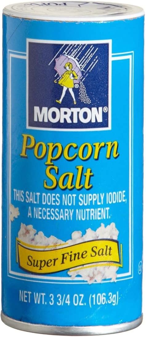 Morton Popcorn Salt 375 Oz Pack Of 2 Grocery And Gourmet