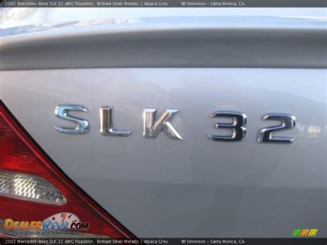 2002 Mercedes Benz Slk 32 Amg Roadster Logo Photo 5