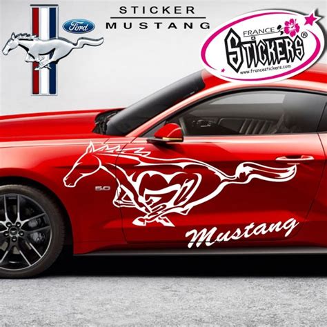 Stickers Mustang Tuning Voiture Pas Cher France Stickers