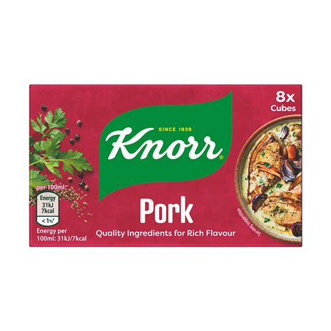 Knorr Stock Cubes Pork Pcs What S Instore