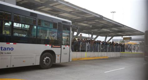 Metropolitano Servicio Súper Expreso Norte Llevará Acortará Tiempo De