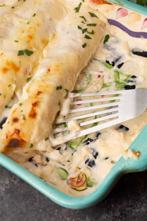 Sour Cream Chicken Enchiladas