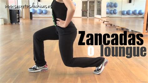 Ejercicios Para Piernas Zancadas O Lunge Youtube