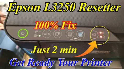 Epson L Resetter Free Epson L Red Light Blinking Solution