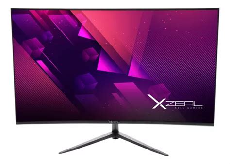 Monitor Gamer Xzeal Xz Curvo Negro