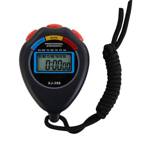 Stopwatch Stop Watch Lcd Digital Professional Chronograph Timer Counter