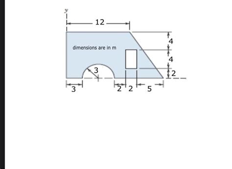 Solved Locate The Centroid Of The Shaded Area Chegg