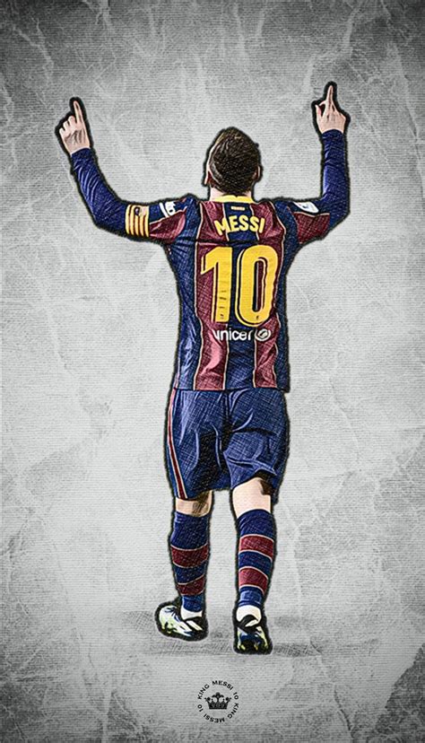 King Messi On Twitter Messi Drawing Hd Phone Wallpaper Pxfuel