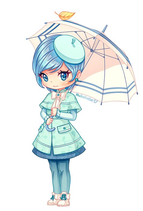 Girl With Umbrella Oc Nuka By Nukababe Creatividad Referencias