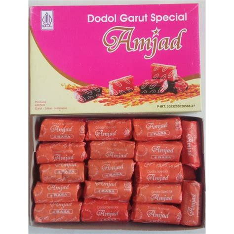 Jual Dodol Garut Rasa Durian Gr Oleh Oleh Khas Garut Shopee