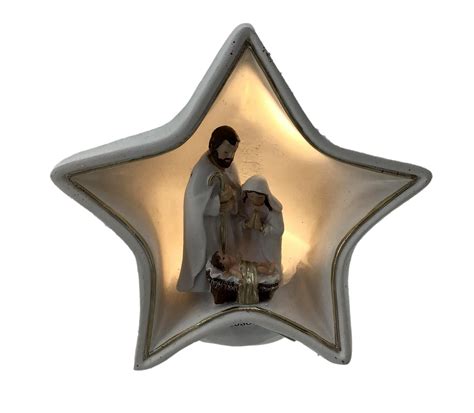 Star Nativity (8.5 Cm) - Christmas Decoration