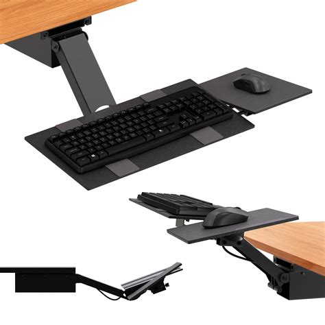 Buy Kt Keyboard Tray Under Desk Adjustable Height Standing Desk