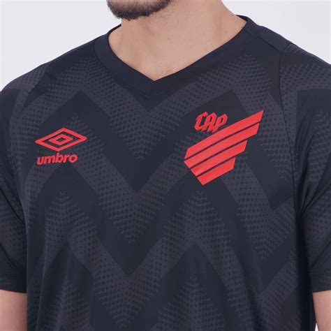 Umbro Athletico Paranaense Goalkeeper Black Jersey