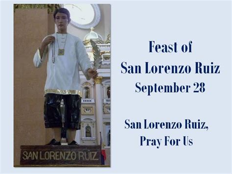 St. Lorenzo Ruiz - First Filipino Saint and Martyr | HubPages