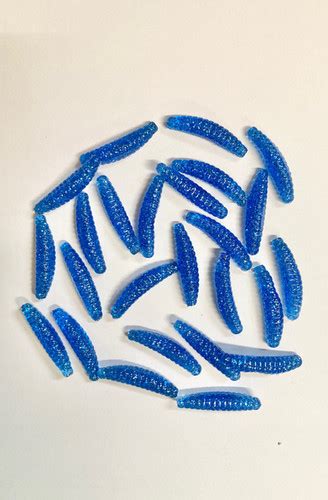 Shimmer Blue Glow Worm 25 Per Pack