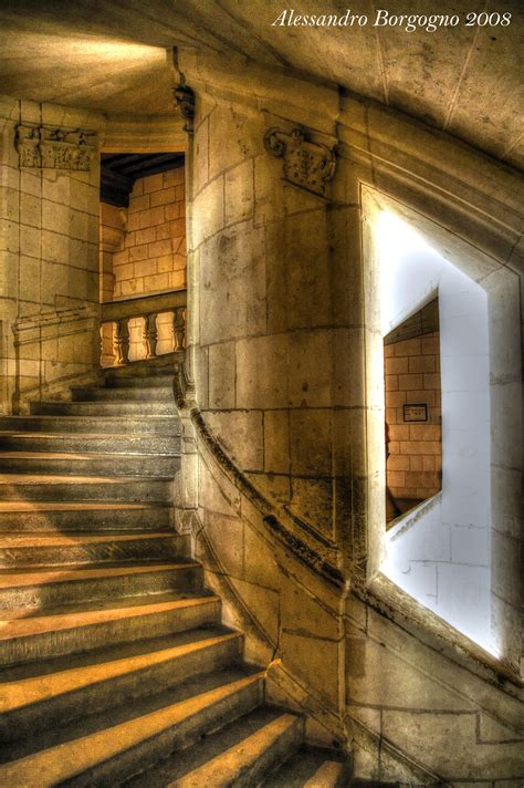 France - Loire - Chateau de Chambord | Staircase, Stairways, Architecture