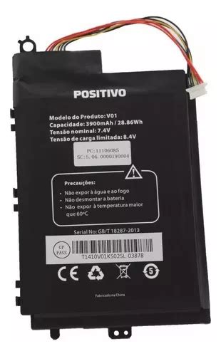 Bateria V01 Positivo Duo Zk3010 3900mah Nova 1506 MercadoLivre