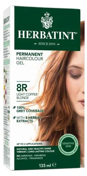 Herbatint Permanent Hair Colour R Light Copper Blonde Nature S Care
